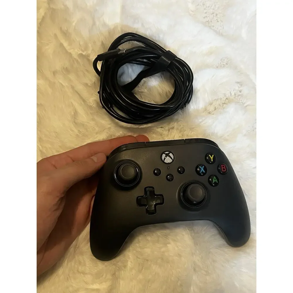PowerA Wired Xbox Series Controller Black 9ft USB-C Ergonomic for Xbox One PC